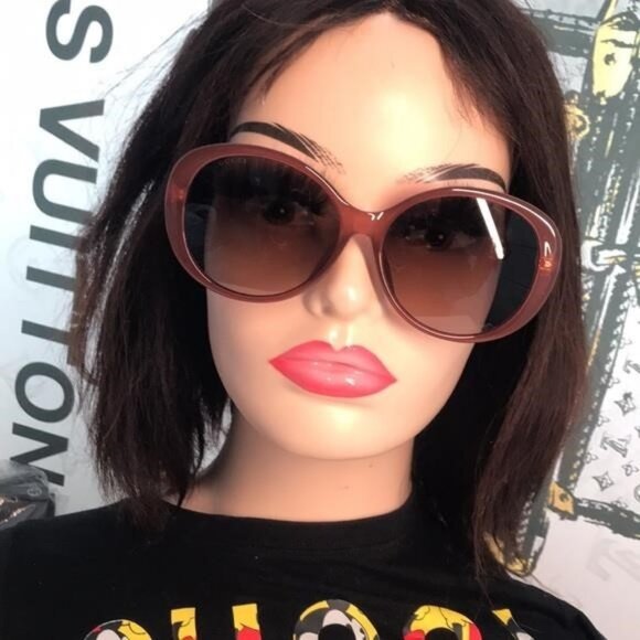 New Authentic Elegant Pink Sunglasses GG0793SK 003 main image 12